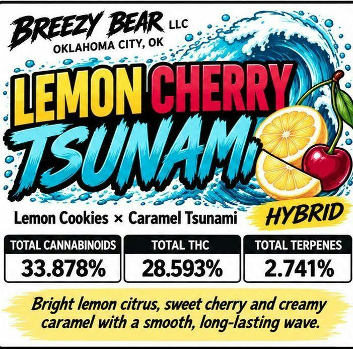 28g - Breezy Bear - Lemon Cherry Tsunami (H)