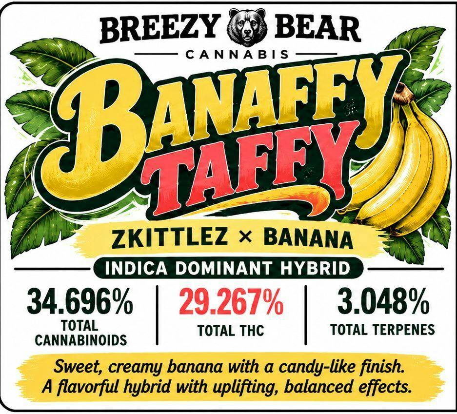 28g - Breezy Bear - Banaffy Taffy (IH)