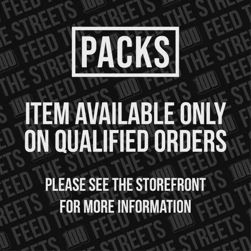 100PACKS - Trucker Script - Black Hat