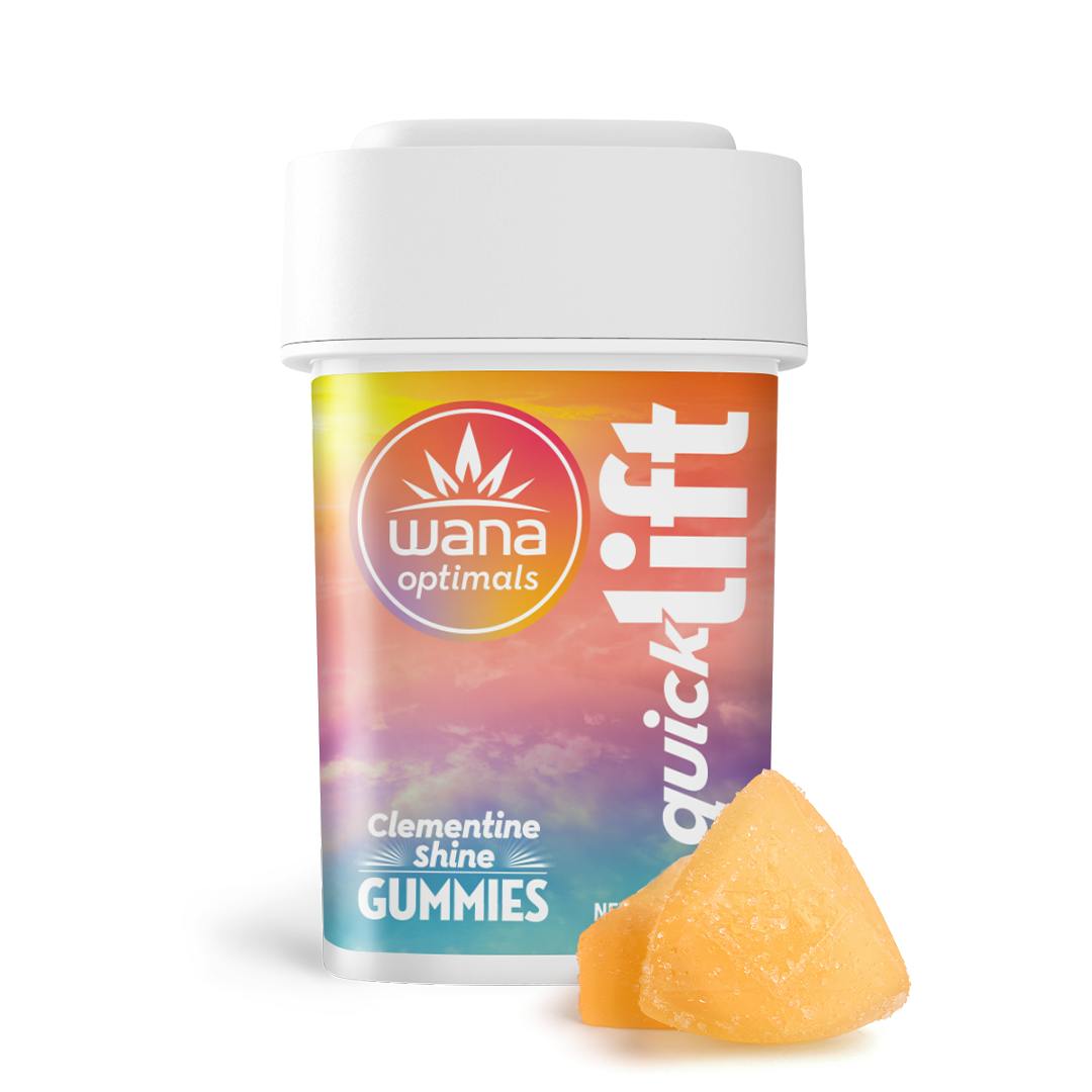 Wana Quick Gummies - Clementine Shine Lift THC:CBD:THCV 100mg