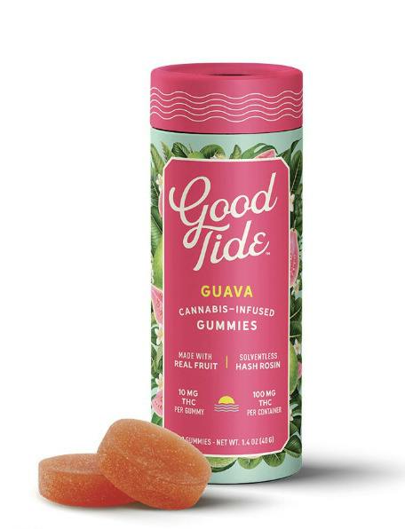 Good Tide | Guava | 200MG Hash Rosin Gummies