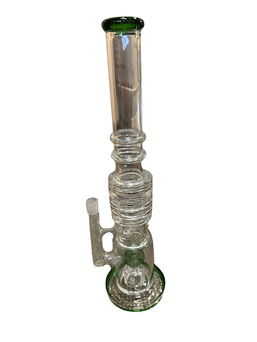 Bamboo Blaze - Glass 18 Inch O Perc Bong
