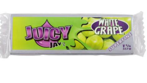 Juicy Jays Super Fine White Grape 1 1/4 Rolling Papers