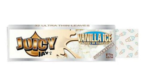 Juicy Jays Super Fine Vanilla Ice 1 1/4 Rolling Papers