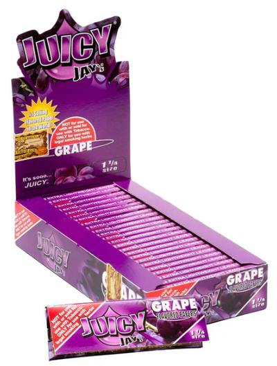 Juicy Jay's Grape Rolling Papers 1 1/4
