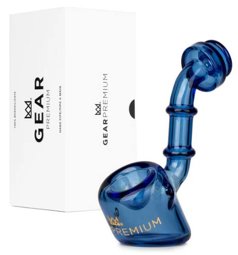 GEAR Premium 4"" Odin Upright Sherlock Hand Pipe Multiple Colours
