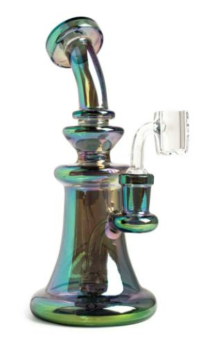 Red Eye Tek 8" Tall Terminator Finish Spectrum Concentrate Rig - Multiple Colours