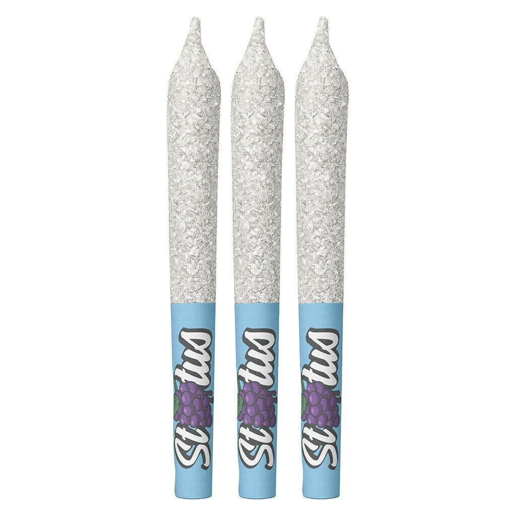 Status Grape Blast Liquid Diamond Infused & Diamond Coated Pre-Roll