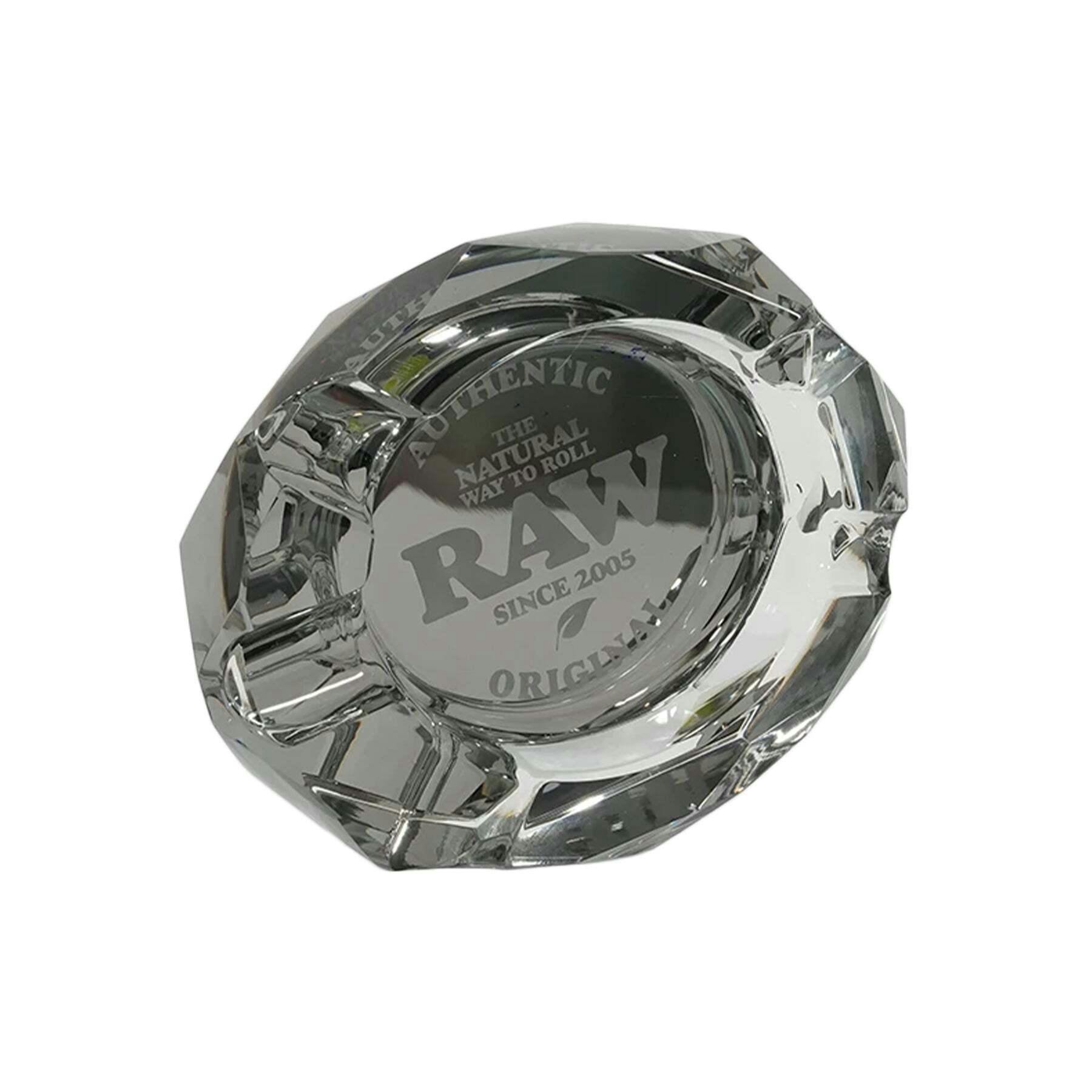 RAW Phat Glass Ashtray Darkside