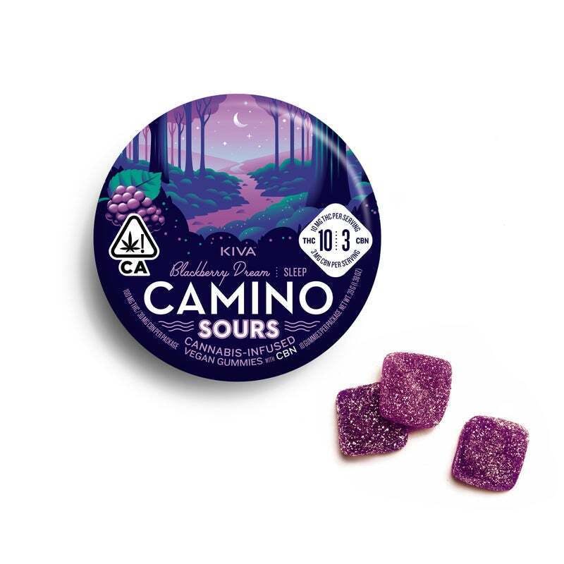 SOURS BLACKBERRY CBN: SOURS BLACKBERRY CBN 10:3 GUMMIES (10PK)