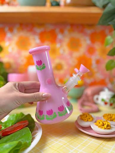 Atomic Tulip Mini Bong