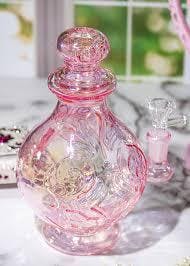 Pink Perfume Bottle Bong