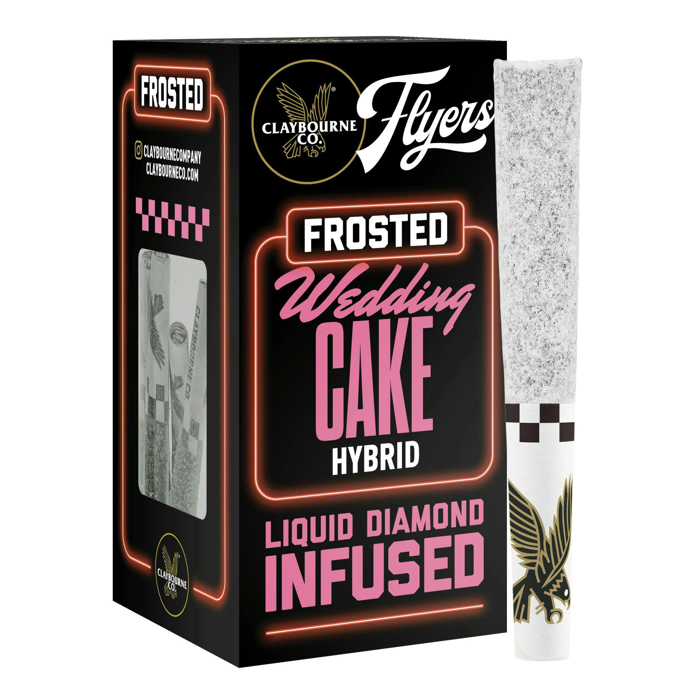 Wedding Cake (2.5g) - Diamond Frosted Flyers Pre-Rolls