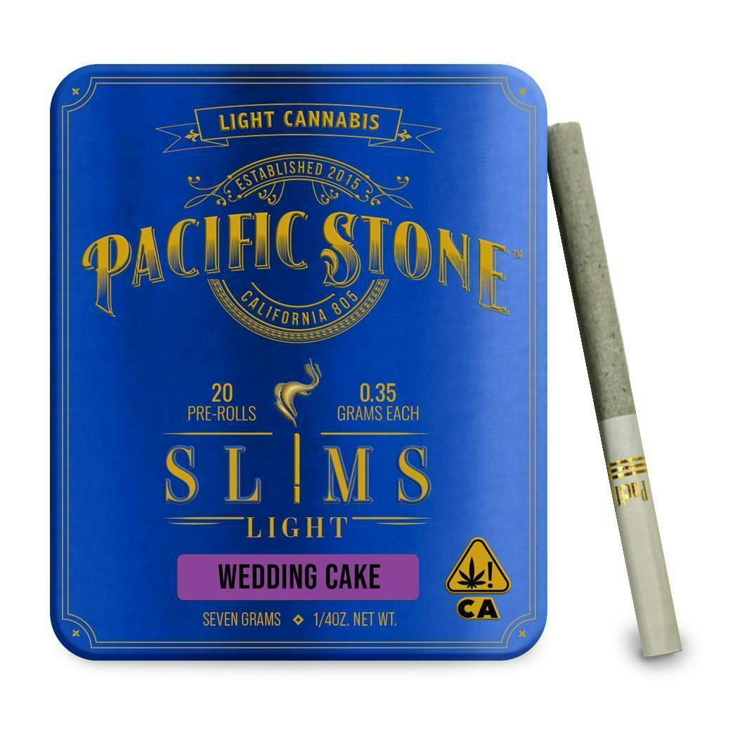 Pacific Stone | Slims Light Pre-Rolls .35g (20pk) | I | GMO