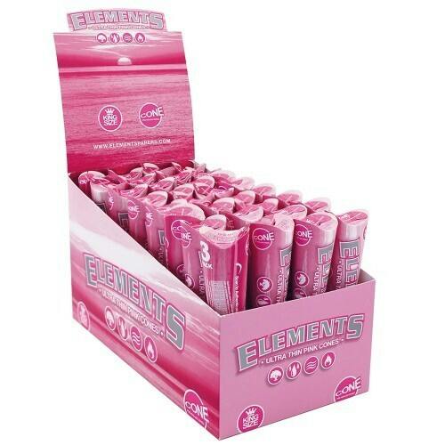 Elements Ultra Thin Pink Cones | Accessories