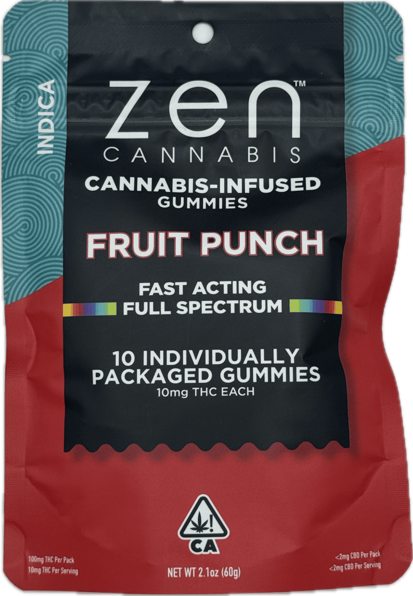 FRUIT PUNCH INDICA 100MG