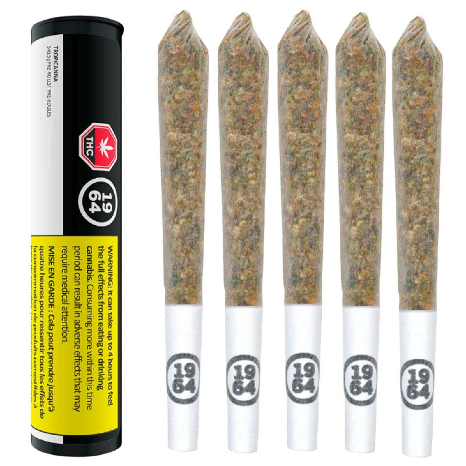 Tropicanna Pre-Roll 5x0.5g Pre-Rolls PR194