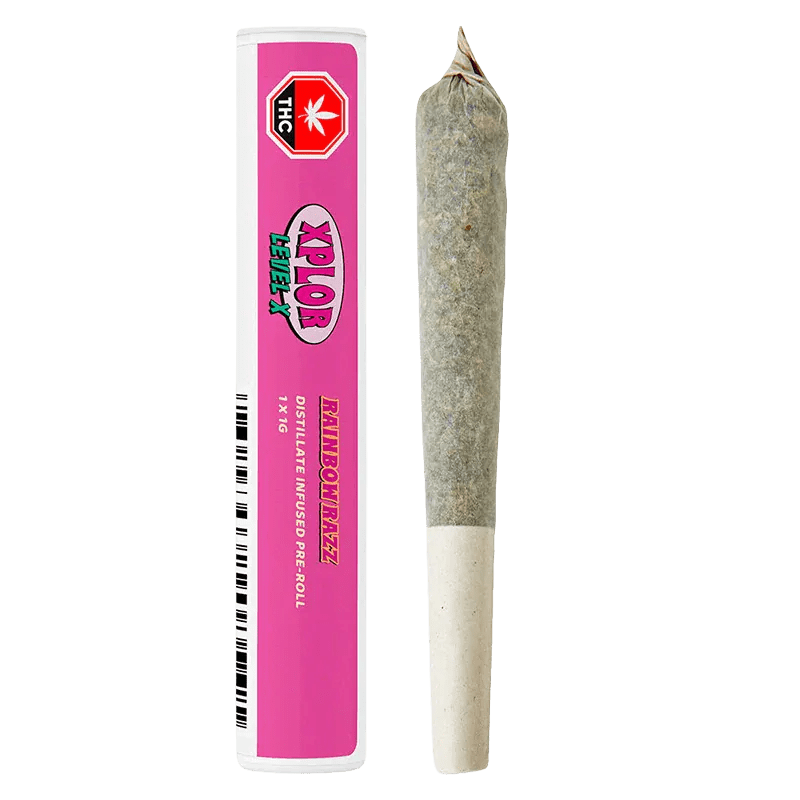 Rainbow Razz Distillate Infused Pre-Roll 1x1g Pre-Rolls PR171