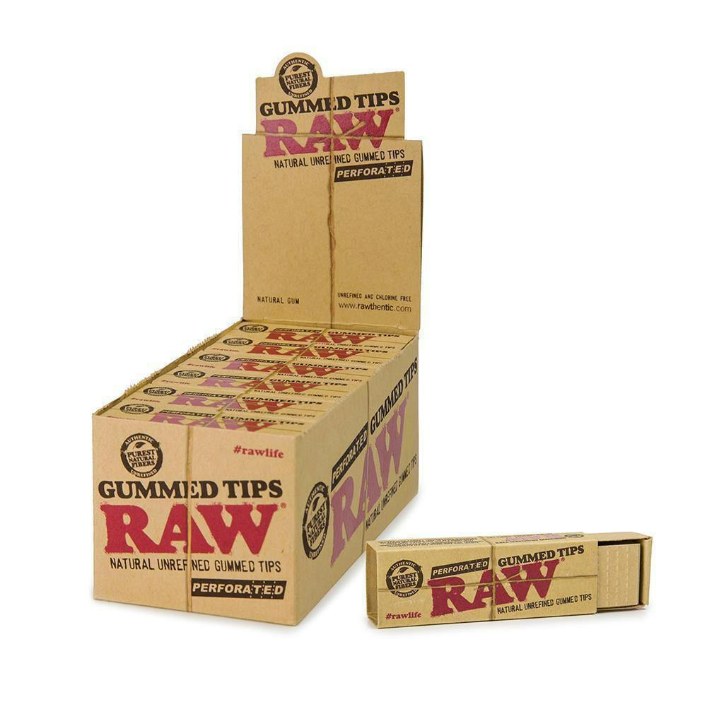 Perforated Raw Gummed Tips