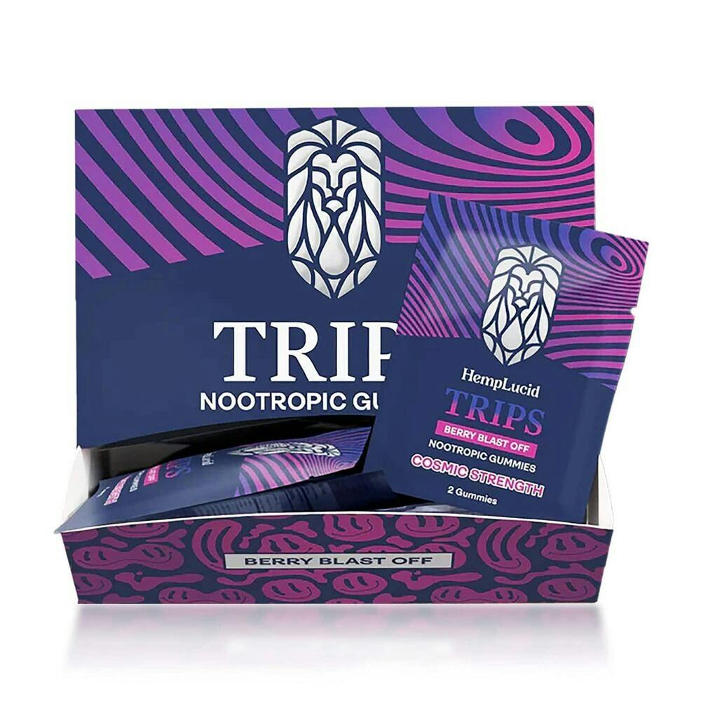 Trips Berry Blast Off Nootropic Gummy (2-Pack)