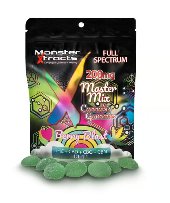 BERRY BLAST 1:1:1:1 MASTER MIX GUMMY