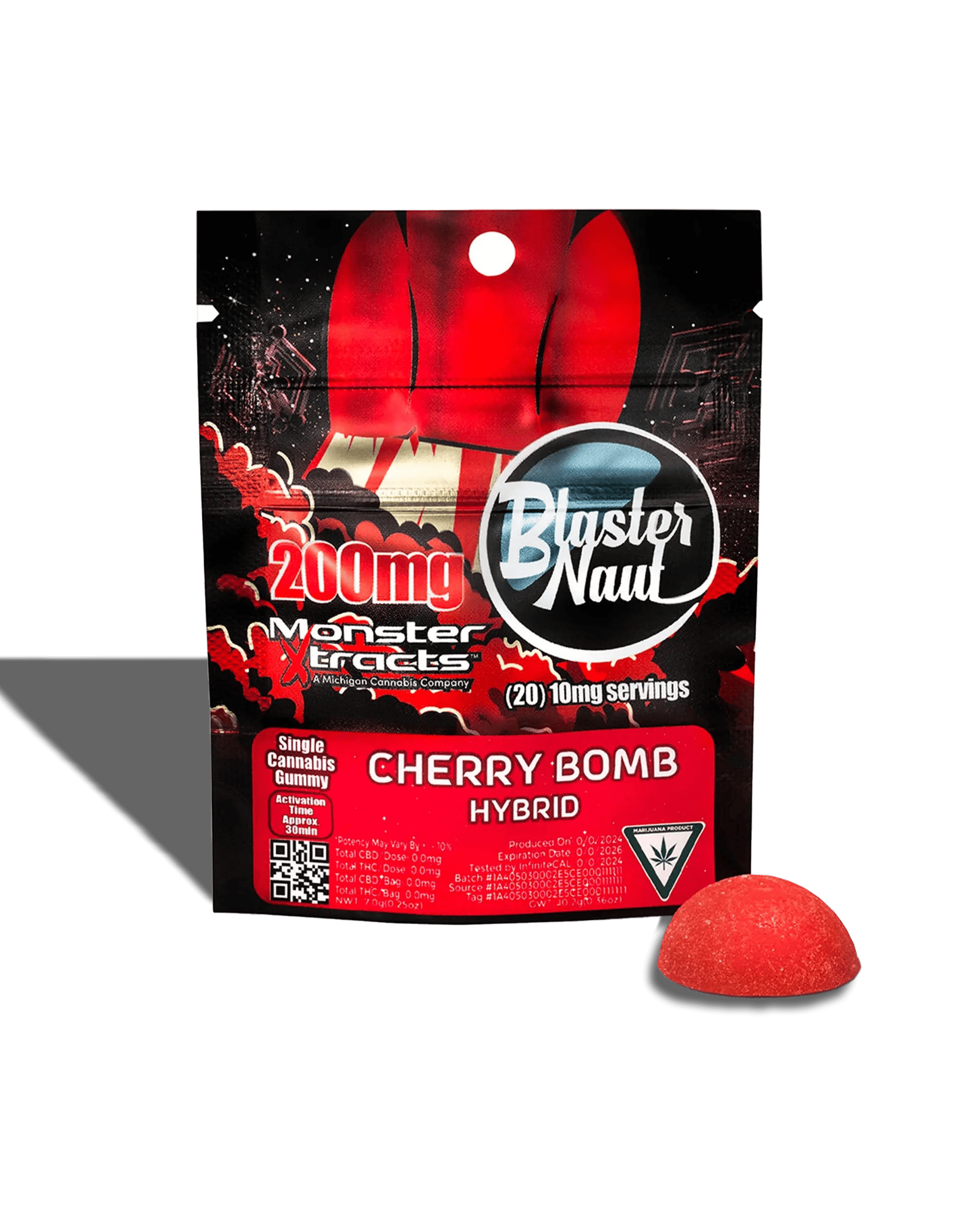 CHERRY BOMB BLASTER NAUT GUMMY (1-PACK)