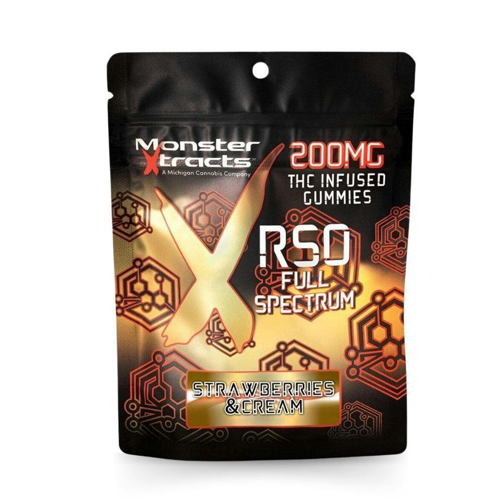 Strawberries & Cream RSO Gummy (10-Pack)