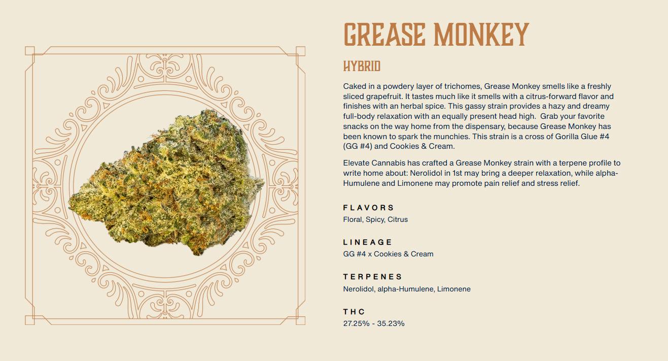 Grease Monkey Whole Flower