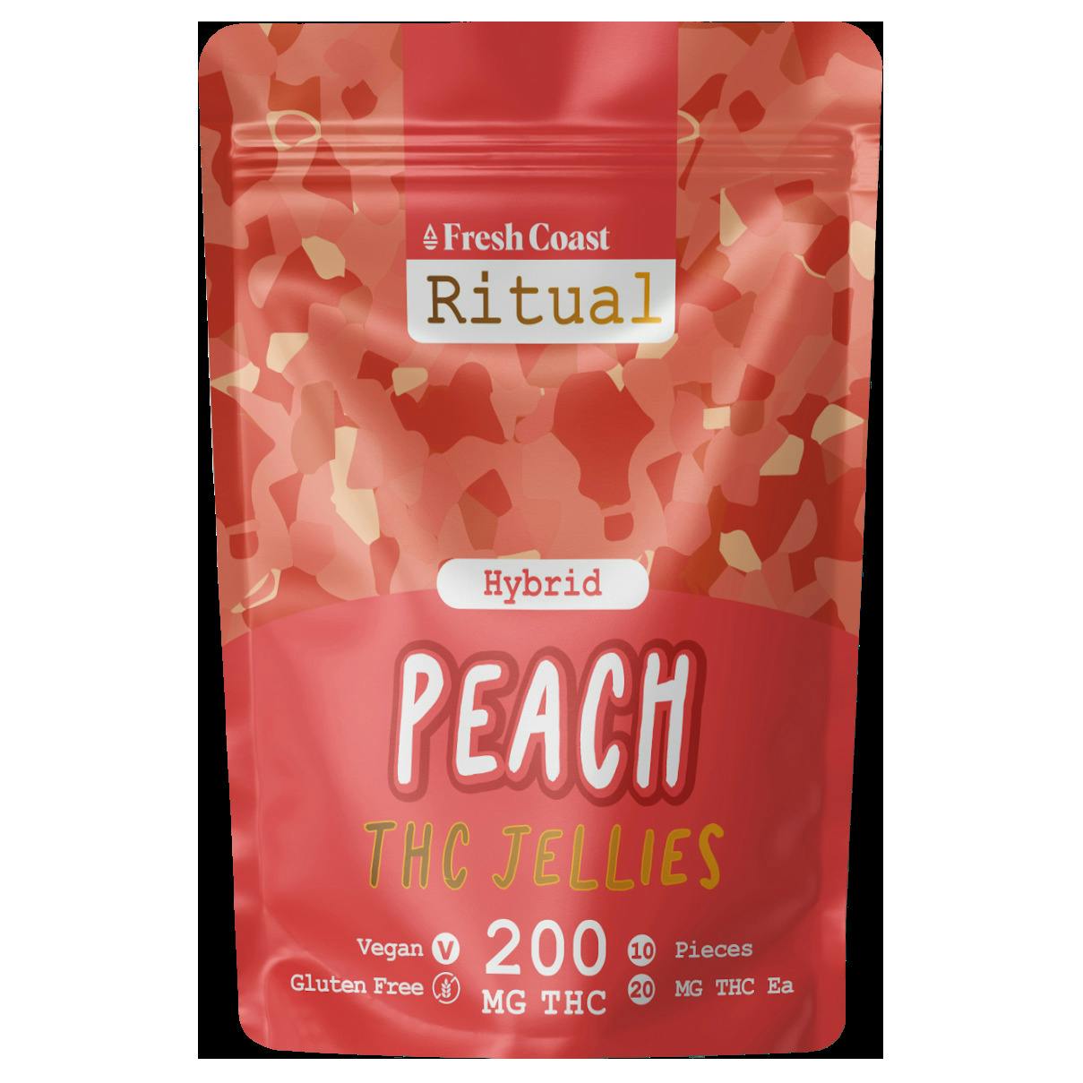 Ritual - 200mg Jellies Gummies - Peach