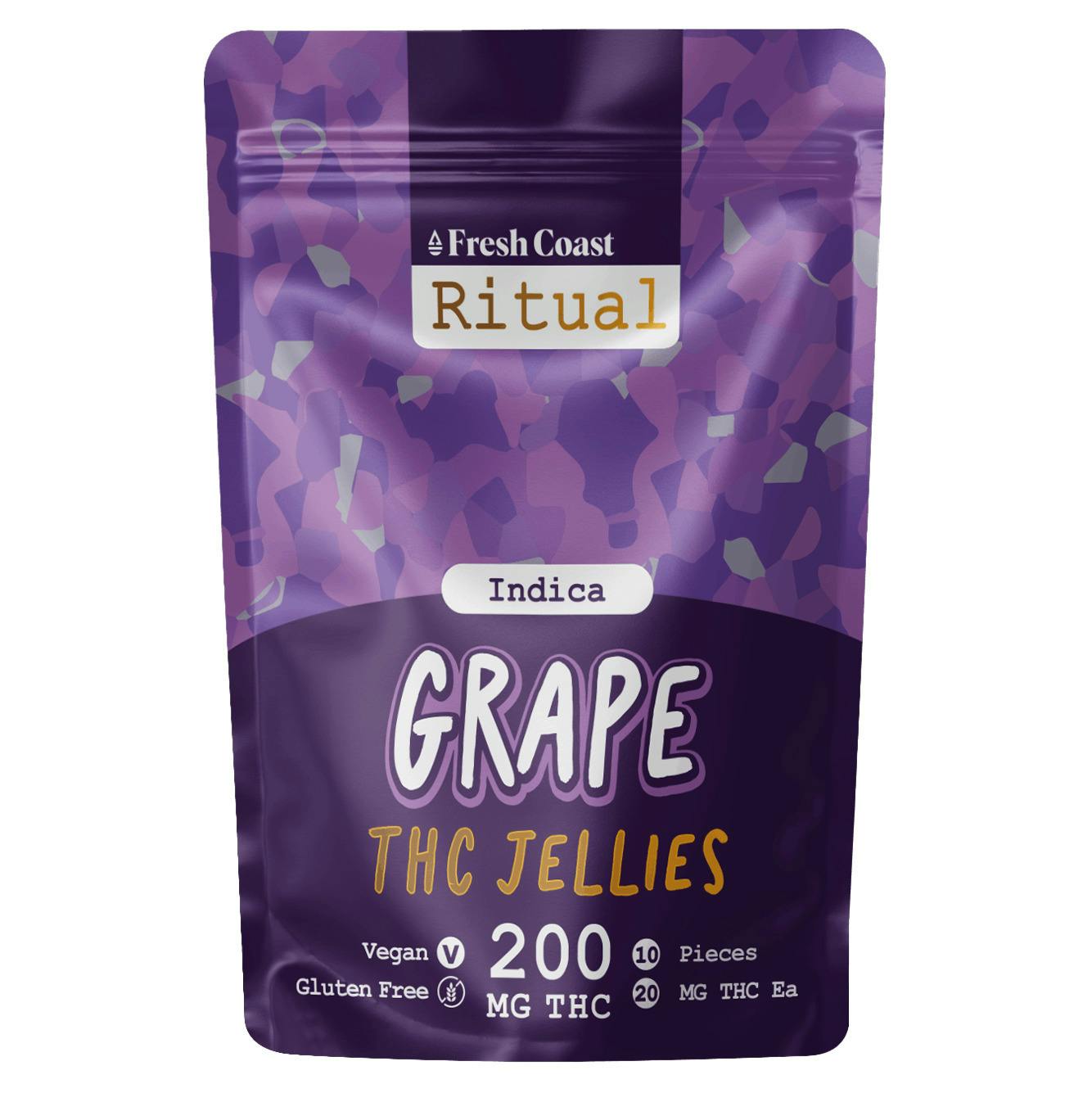 Ritual - 200mg Jellies Gummies - Grape