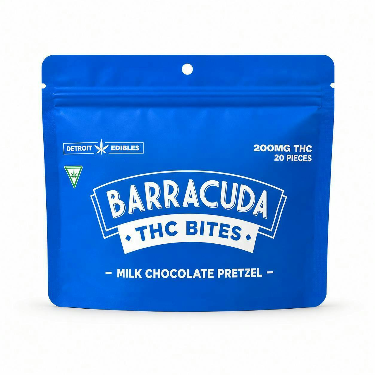 Barracuda - 200mg Chocolate Bites - Milk Chocolate Pretzel