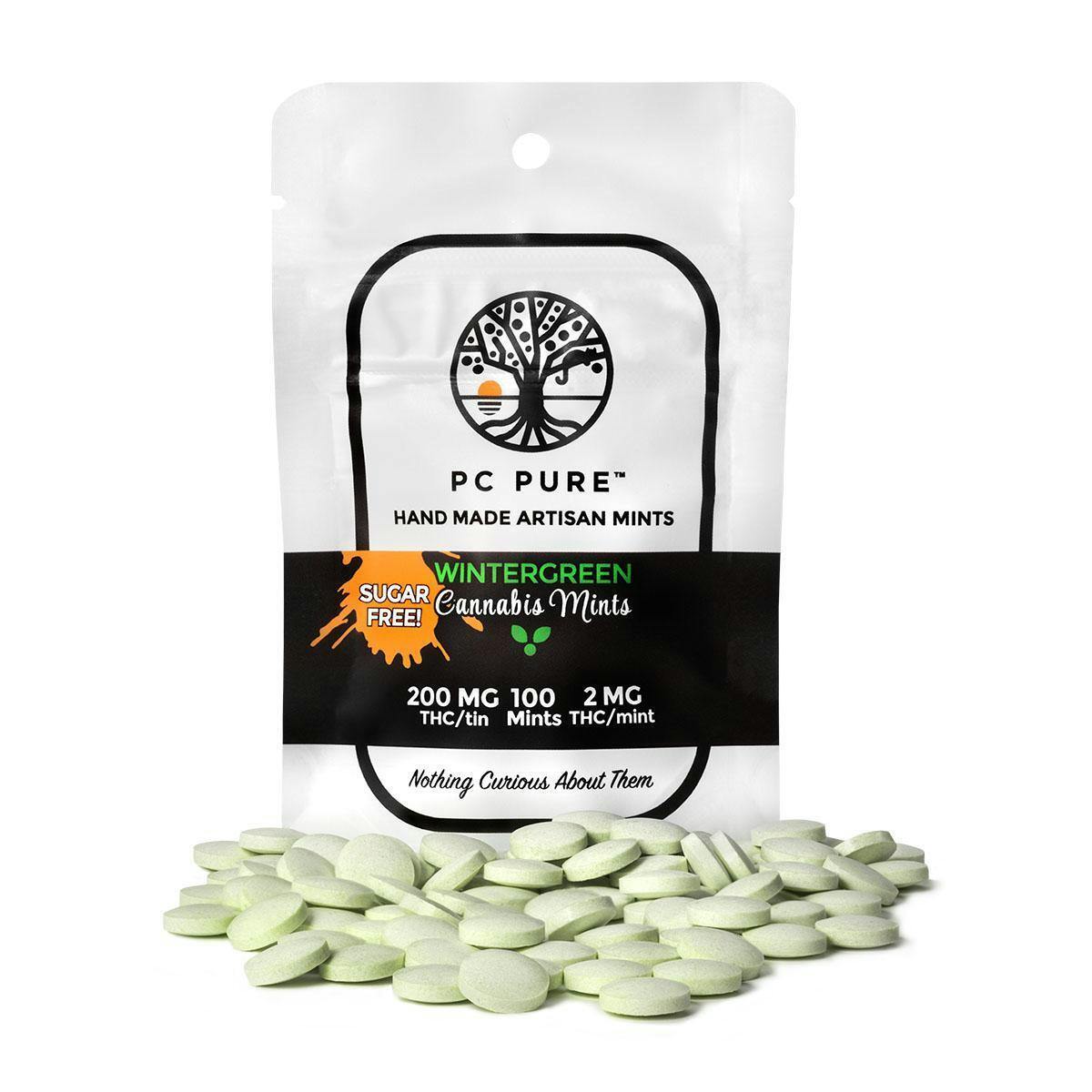 PC Pure - 200mg Mints - Wintergreen