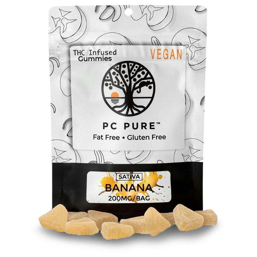 PC Pure - 200mg Gummies - Banana