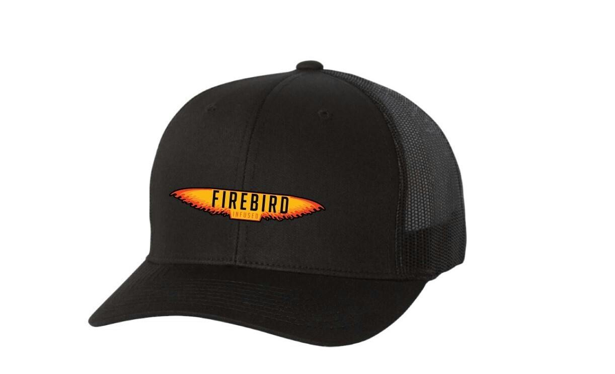 Firebird Trucker Hat - Black