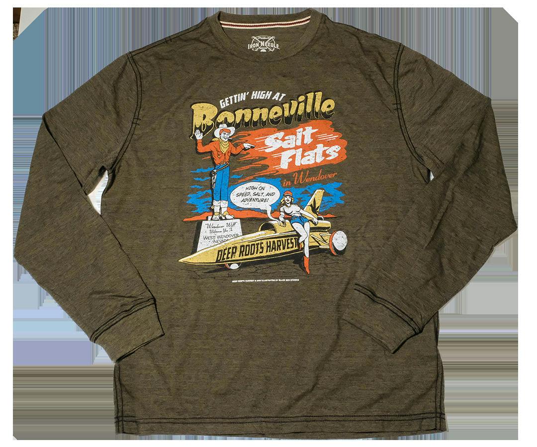 Bonneville L/S Loden Tee - Small