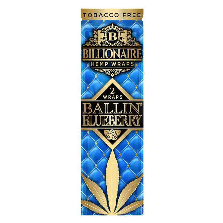 Hemp Wraps - 2pk - Ballin' Blueberry