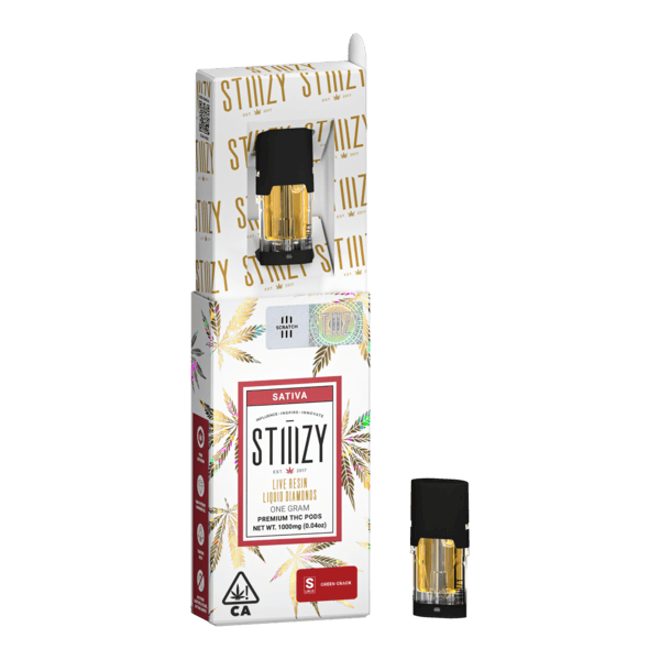 Stiiizy Green Crack (S) LQD Vape Pod 1g