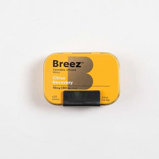 Breez Recovery Citrus Mints 200mg