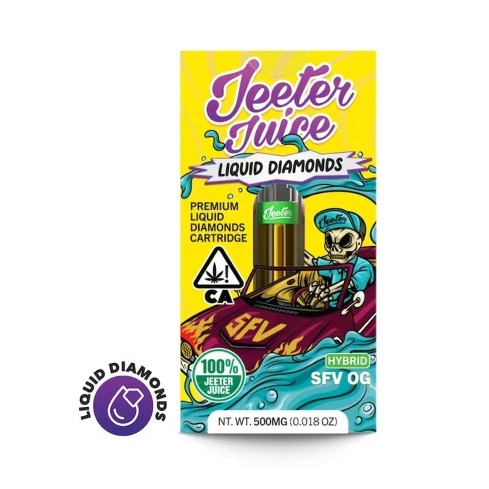 JEETER SFV OG: Jeeter SFV OG (H) Diamond Cart 1g