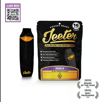 Jeeter: Indigo Lr