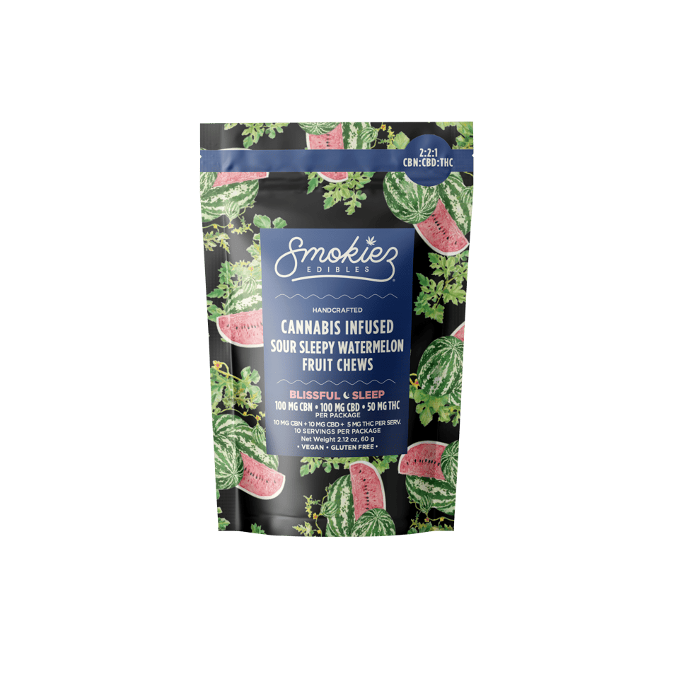 Smokiez Blissful Sleep — Sour Watermelon Trifecta