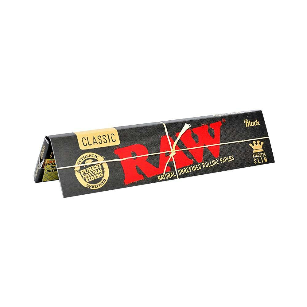 Raw Black King Sized