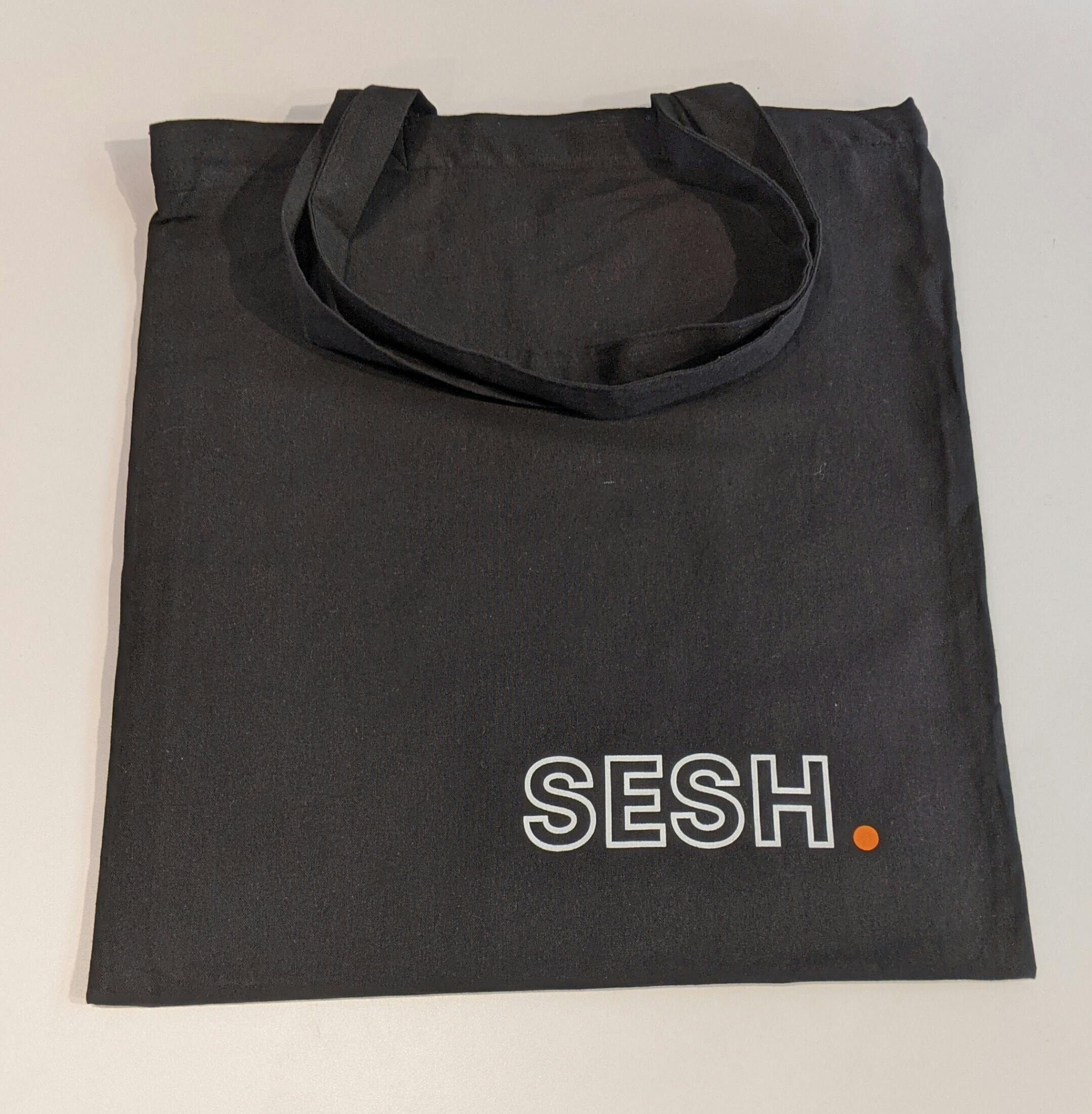 Sesh Tote Bag - Black