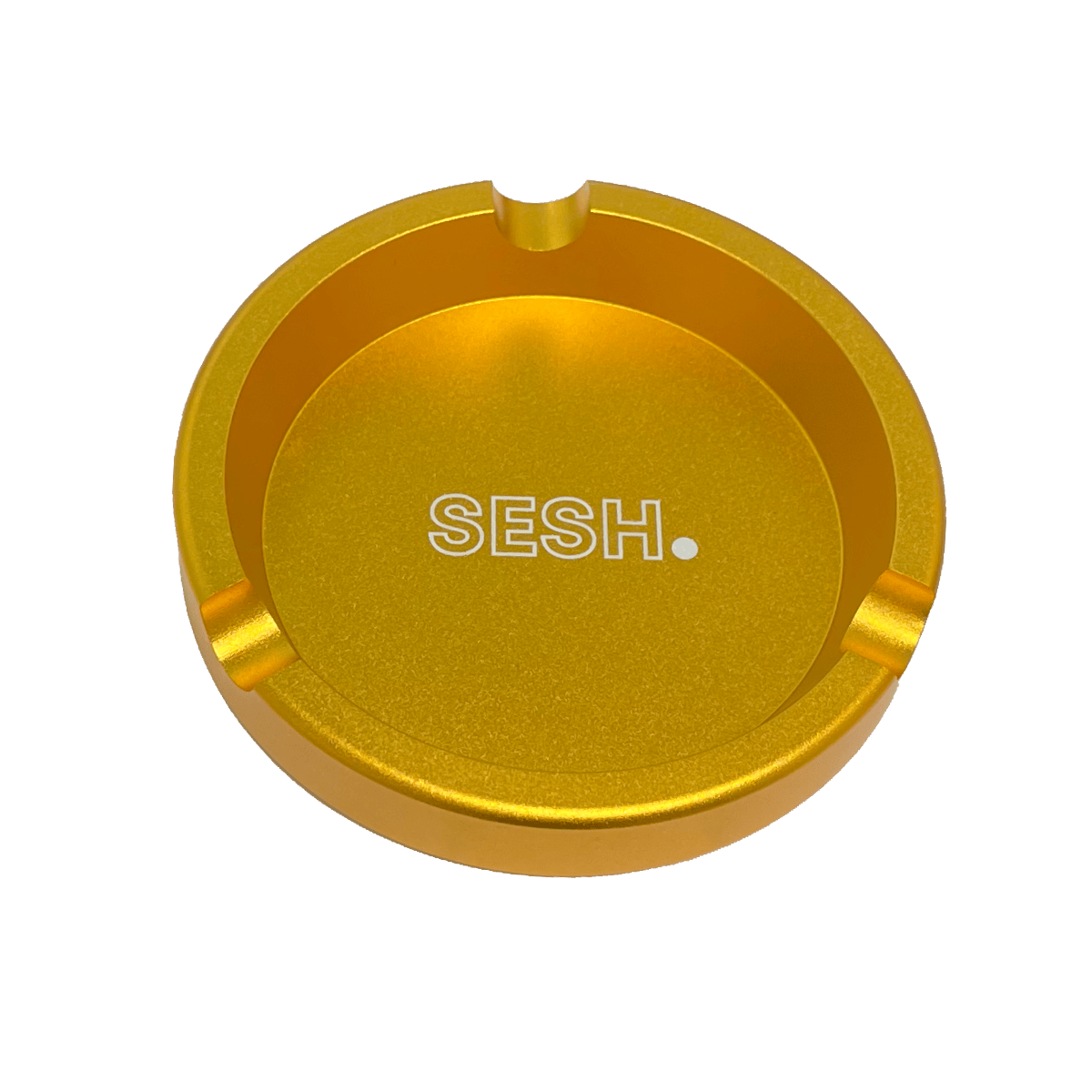 Sessions Cannabis - Logo Ashtray - Gold