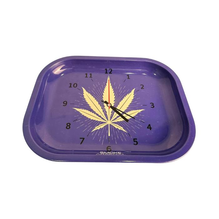 Rolling Tray - Small - 420 Clock