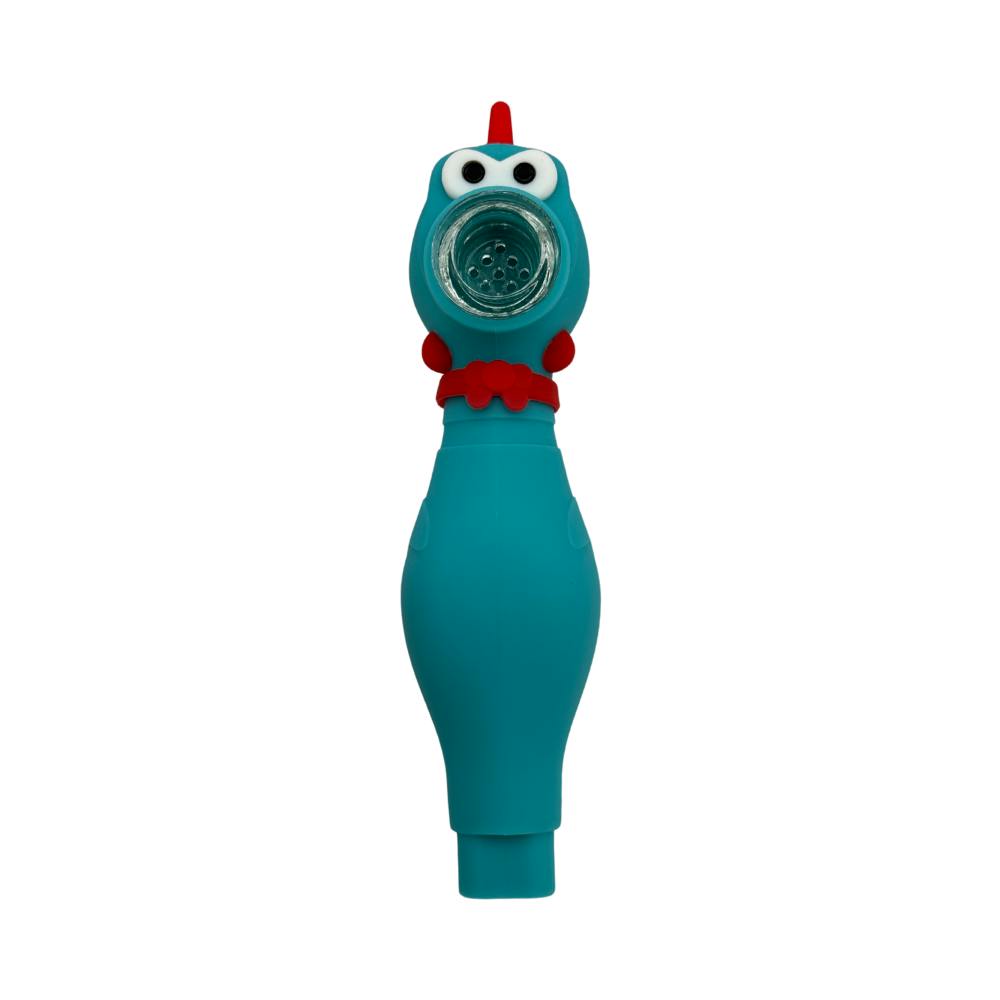 Silicone Pipe - Screaming Chicken - 5"