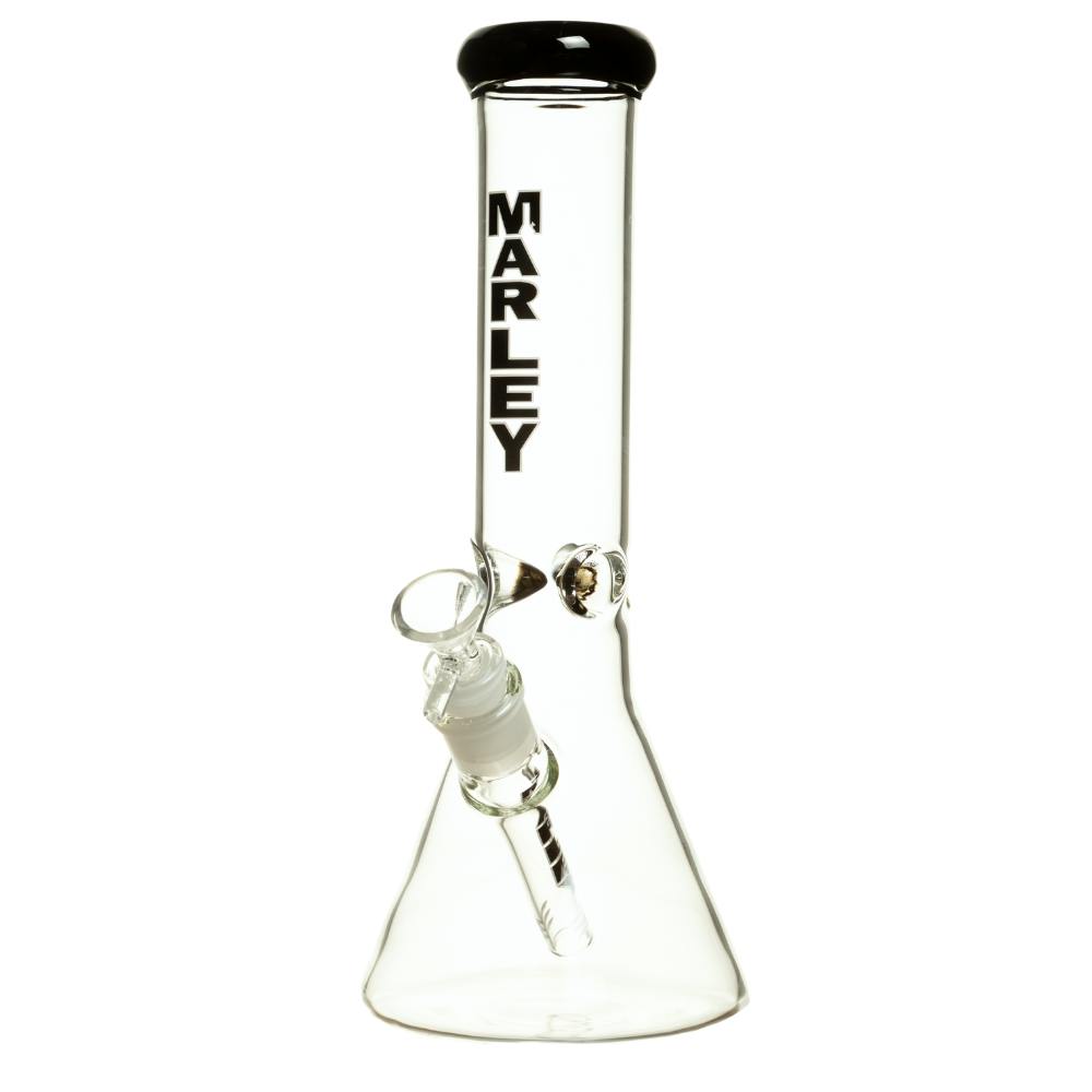 Classic Comfort Beaker Bong - 12" - Black