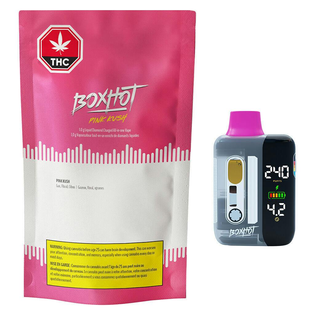 Pink Kush Liquid Diamond Charged All-in-One Vape - 1g