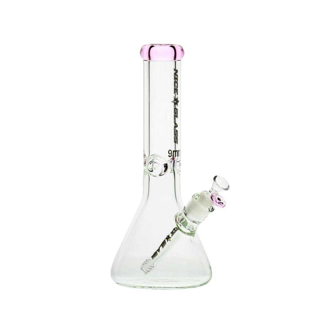 Beaker Bong - 12" - 9mm - Violet