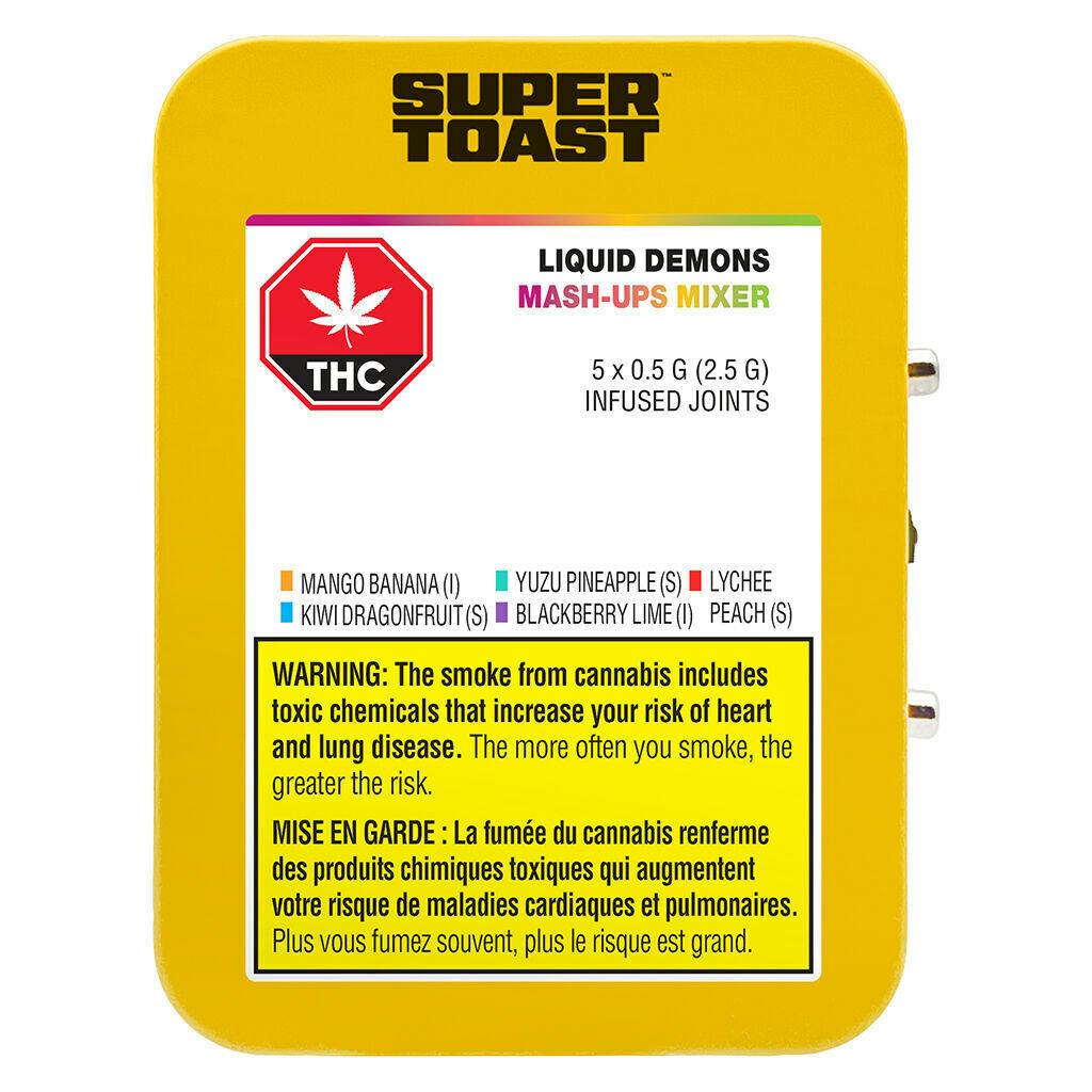 Liquid Demons Mash–Ups Mixer Infused Pre-Rolls - 5x0.5g